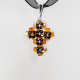 Small Cross - Ululani-Black Organza - 2